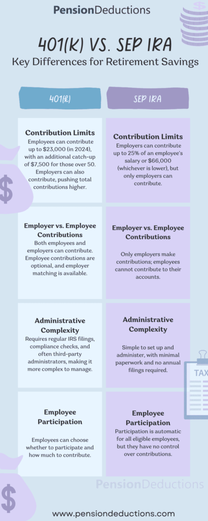 401(k) vs. SEP IRA for Small Businesses